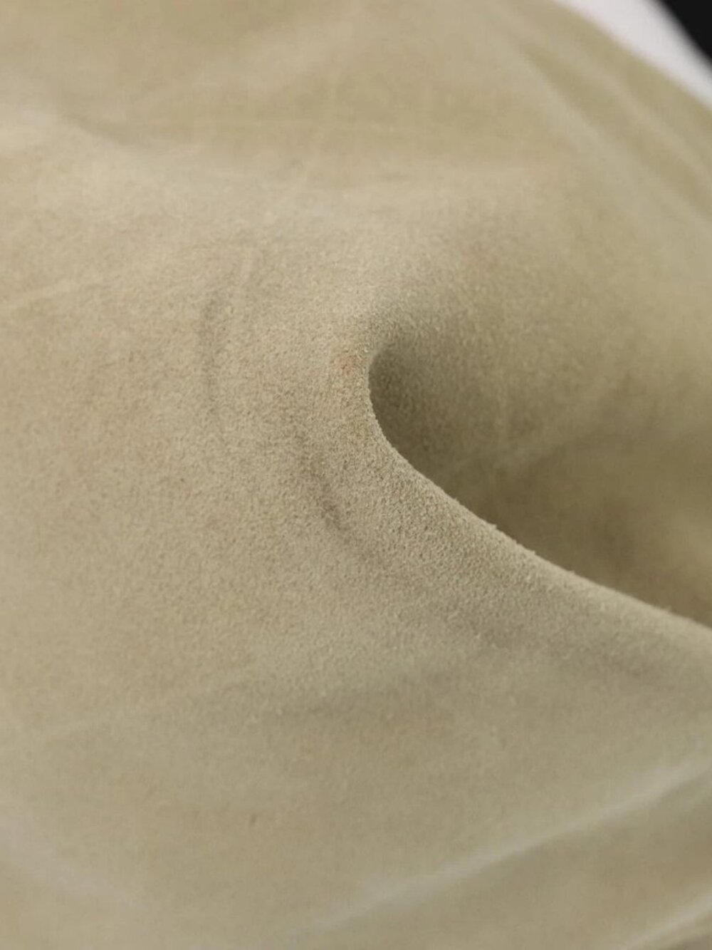 CHANEL Matelasse Shoulder Bag Suede nylon Beige Black Silver CC - Picture 5 of 16